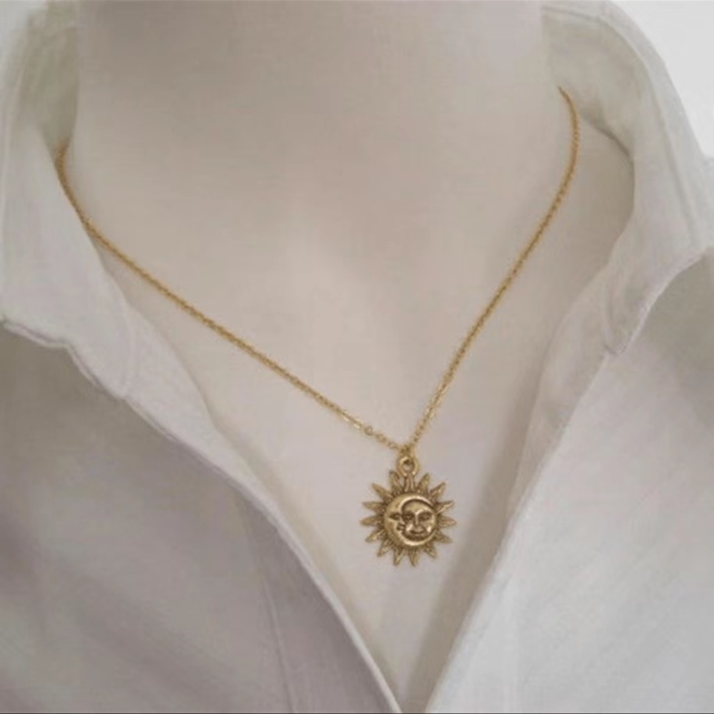 5/$20 moon star chain necklace‎